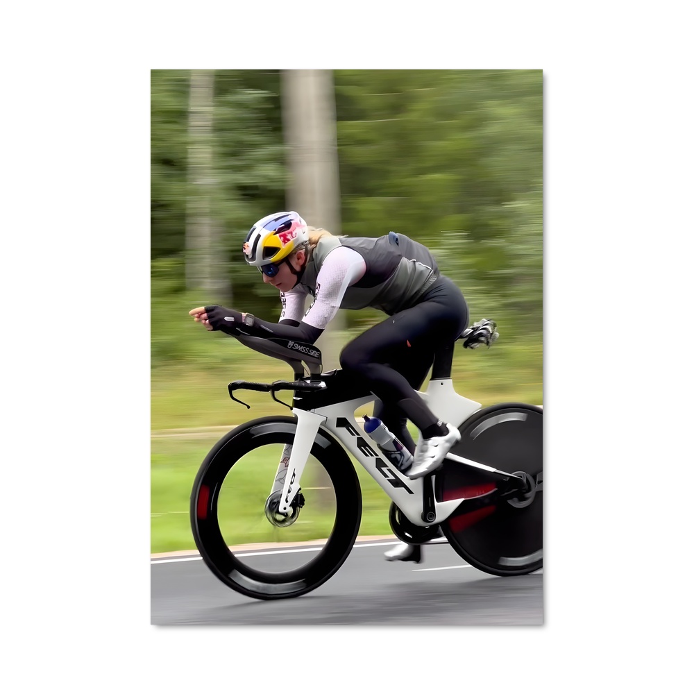 Poster Piste Évasion – affiche Athlétisme